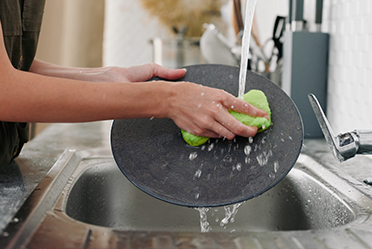 Кухонная губка для чистки